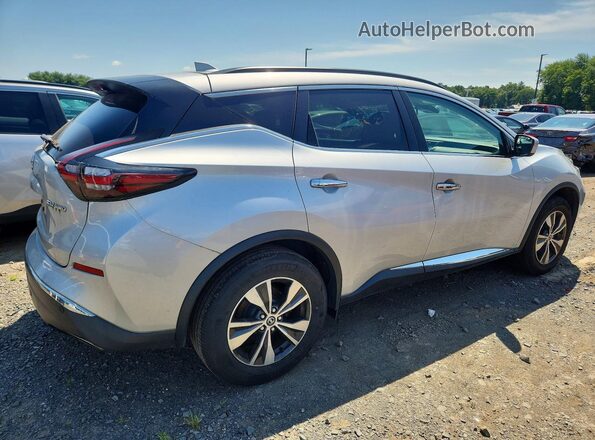 5N1AZ2BS9MC143386 2021 NISSAN MURANO Серебряный Задняя правая четверть