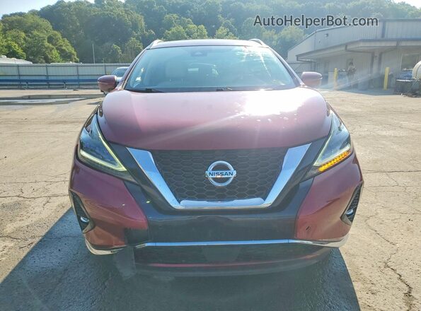 5N1AZ2BSXLN175170 2020 NISSAN MURANO Burgundy Widok z przodu