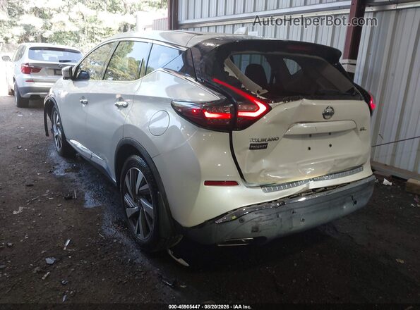 5N1AZ2CJ5MC113128 2021 NISSAN MURANO Белый Задняя левая четверть