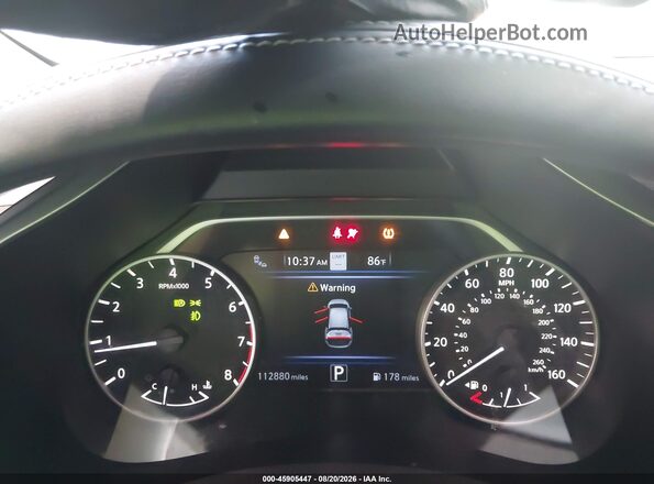 5N1AZ2CJ5MC113128 2021 NISSAN MURANO Белый Вид задних сидений