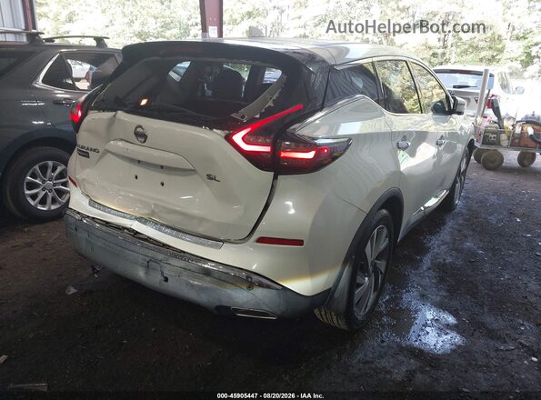 5N1AZ2CJ5MC113128 2021 NISSAN MURANO Белый Задняя правая четверть