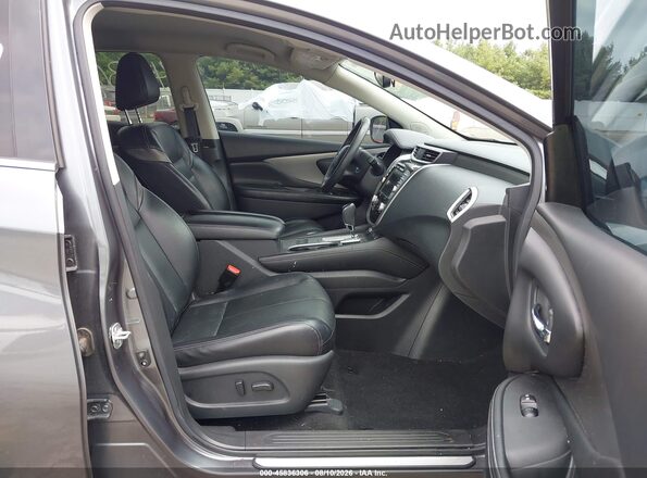 5N1AZ2CJ6LN156136 2020 NISSAN MURANO Gray Widok wnętrza z przodu