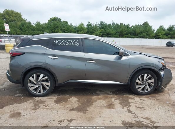 5N1AZ2CJ6LN156136 2020 NISSAN MURANO Gray Widok wnętrza z tyłu