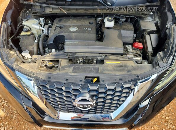 5N1AZ2CJ7PC108856 2023 NISSAN MURANO Black Vista del compartimento del motor