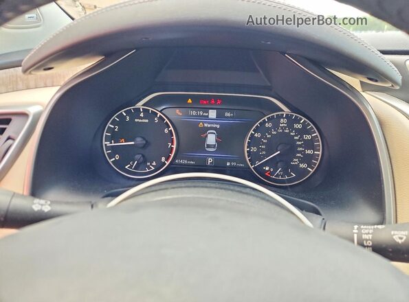 5N1AZ2CJ7PC108856 2023 NISSAN MURANO Black Vista del cuadro de instrumentos