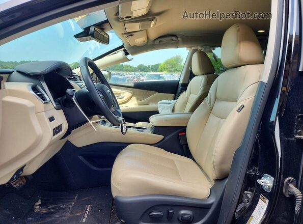 5N1AZ2CJ7PC108856 2023 NISSAN MURANO Black Vista interior delantera