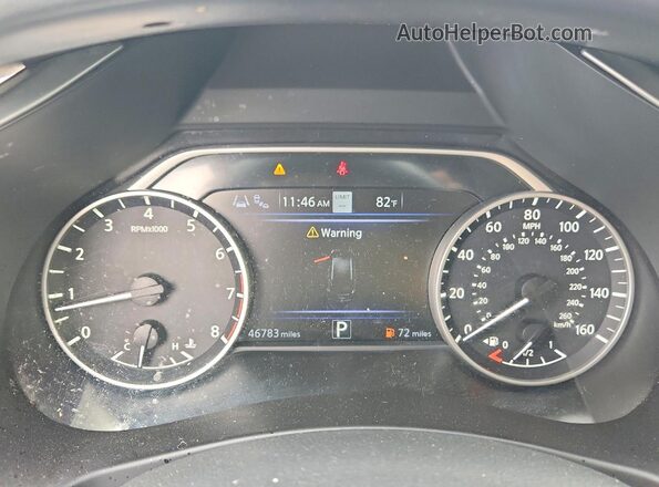 5N1AZ2CJ7PC109294 2023 NISSAN MURANO Black Vista del cuadro de instrumentos