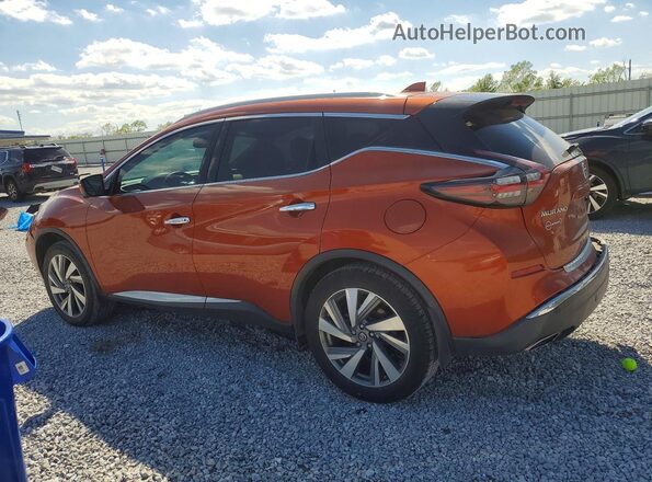 5N1AZ2CJ9MC140316 2021 NISSAN MURANO Orange უკანა მარცხენა