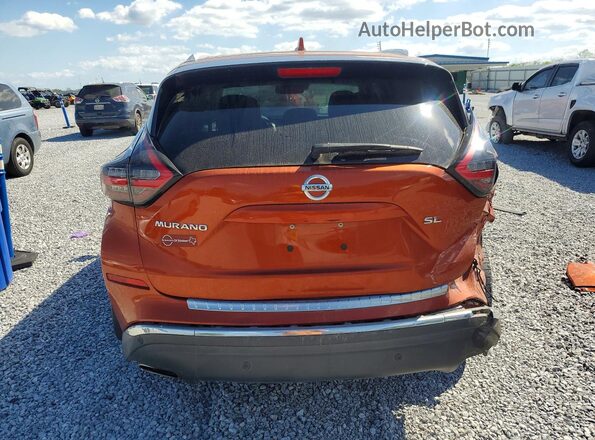 5N1AZ2CJ9MC140316 2021 NISSAN MURANO Orange უკანა ხედი