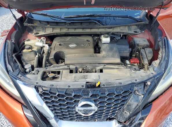 5N1AZ2CJ9MC140316 2021 NISSAN MURANO Orange ძრავის განყოფილების ხედი