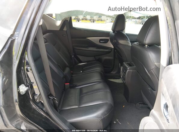 5N1AZ2CJXMC109348 2021 NISSAN MURANO Black Widok naklejki z numerem VIN