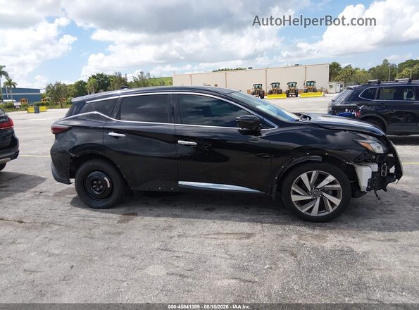 5N1AZ2CJXMC109348 2021 NISSAN MURANO Black Widok wnętrza 360 stopni