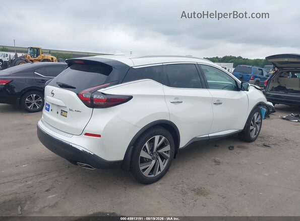 5N1AZ2CS0LN167030 2020 NISSAN MURANO Белый Задняя правая четверть