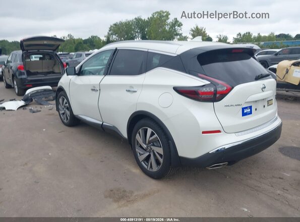 5N1AZ2CS0LN167030 2020 NISSAN MURANO Белый Задняя левая четверть