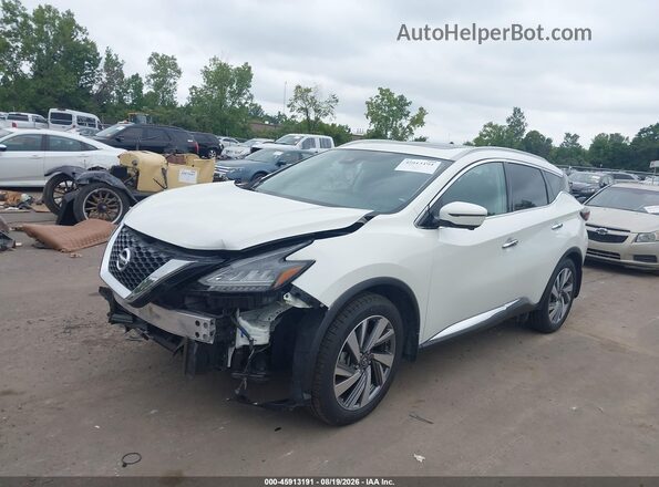 5N1AZ2CS0LN167030 2020 NISSAN MURANO Белый Передняя левая четверть