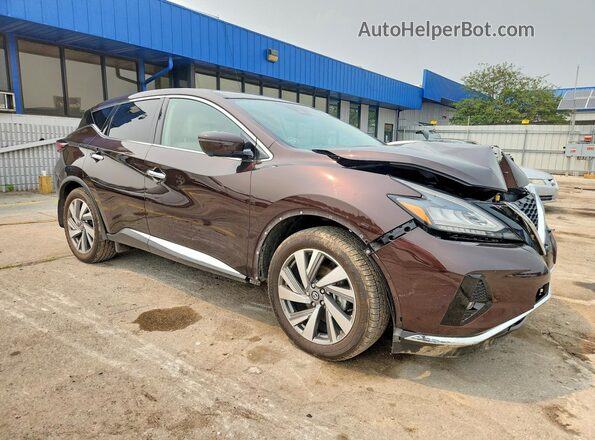 5N1AZ2CS0MC136647 2021 NISSAN MURANO Brown Przód prawy