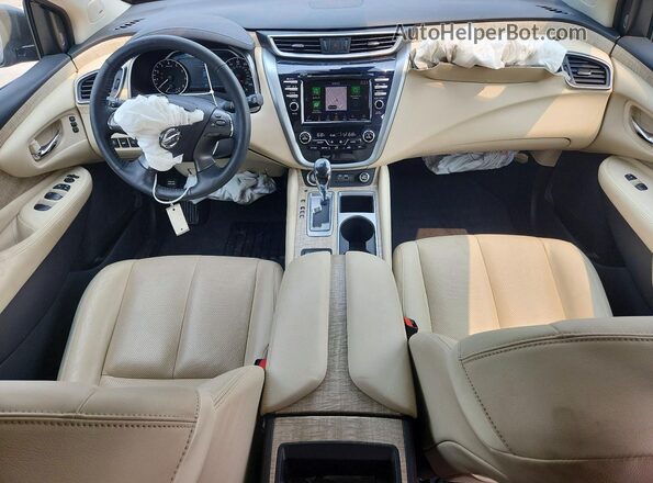 5N1AZ2CS0MC136647 2021 NISSAN MURANO Brown Widok deski rozdzielczej