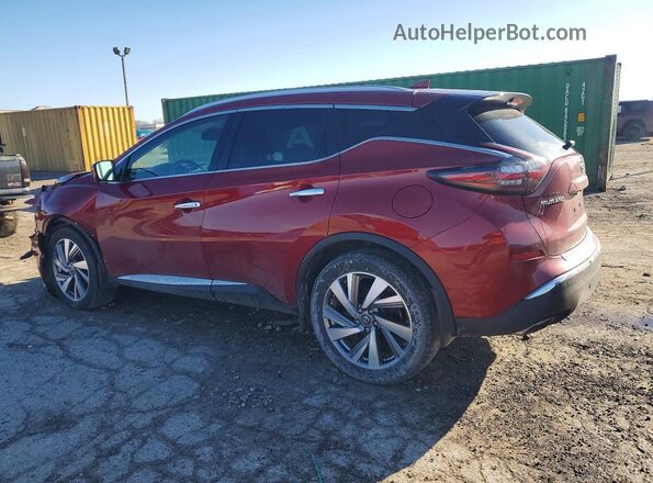 5N1AZ2CS2MC131949 2021 NISSAN MURANO Maroon Tył lewy