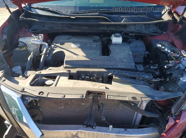 5N1AZ2CS2MC131949 2021 NISSAN MURANO Maroon Widok komory silnika