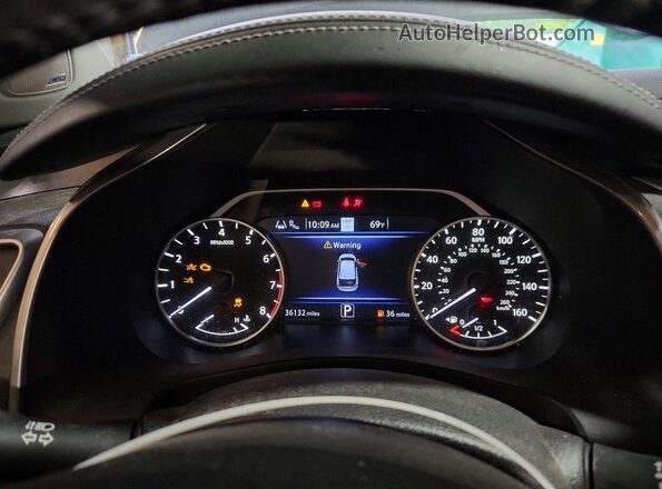 5N1AZ2CS2NC131029 2022 NISSAN MURANO Gray Vista del cuadro de instrumentos