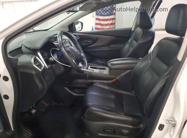 5N1AZ2CS3LN127833 2020 NISSAN MURANO White Вид салону спереду
