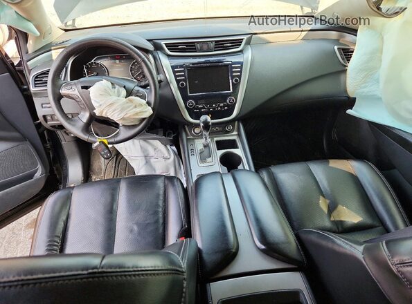 5N1AZ2CS3NC107290 2022 NISSAN MURANO Black Առջևի վահանակի տեսք