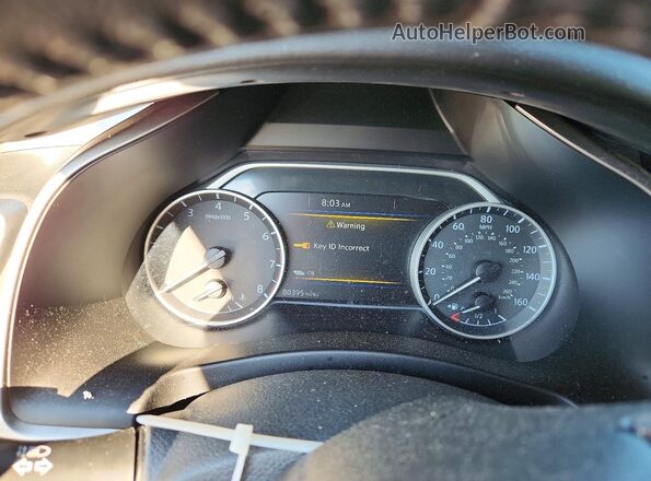 5N1AZ2CS4LN112614 2020 NISSAN MURANO White Widok zestawu wskaźników