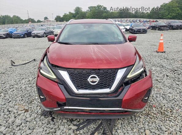 5N1AZ2CS4MC102162 2021 NISSAN MURANO Burgundy Вид спереду