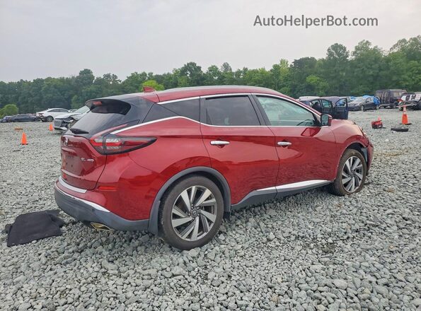 5N1AZ2CS4MC102162 2021 NISSAN MURANO Burgundy Задня права чверть