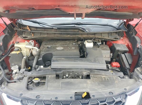 5N1AZ2CS4MC102162 2021 NISSAN MURANO Burgundy Вид задньої частини салону