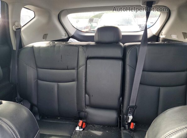 5N1AZ2CS5LN102027 2020 NISSAN MURANO Black Vista de los asientos traseros