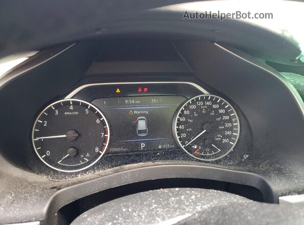 5N1AZ2CS5LN102027 2020 NISSAN MURANO Black Vista del cuadro de instrumentos