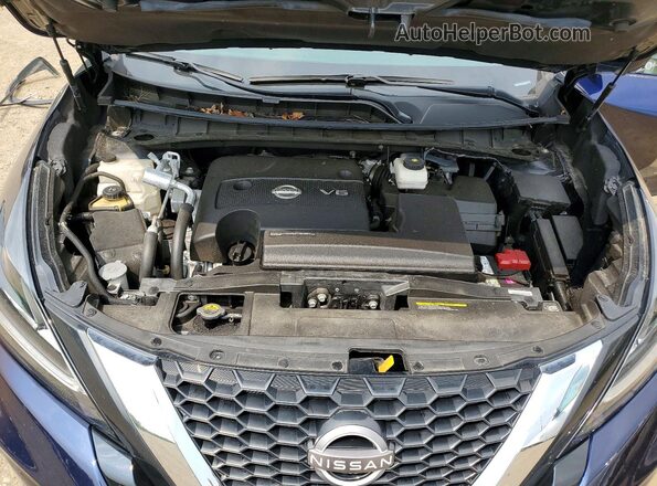 5N1AZ2CS5PC132016 2023 NISSAN MURANO Blue ძრავის განყოფილების ხედი