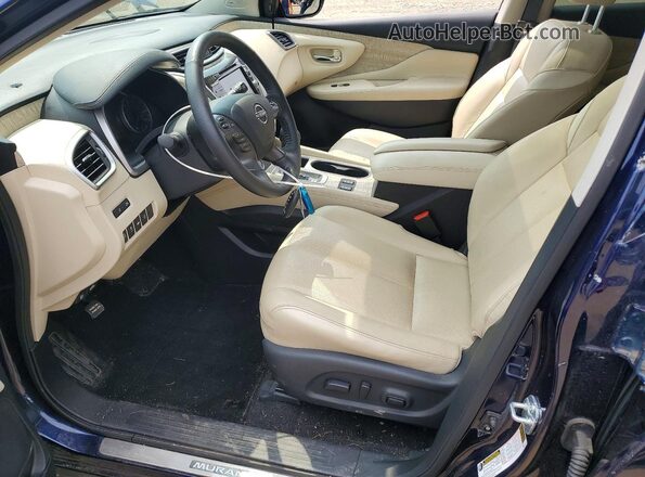 5N1AZ2CS5PC132016 2023 NISSAN MURANO Blue წინა სალონის ხედი