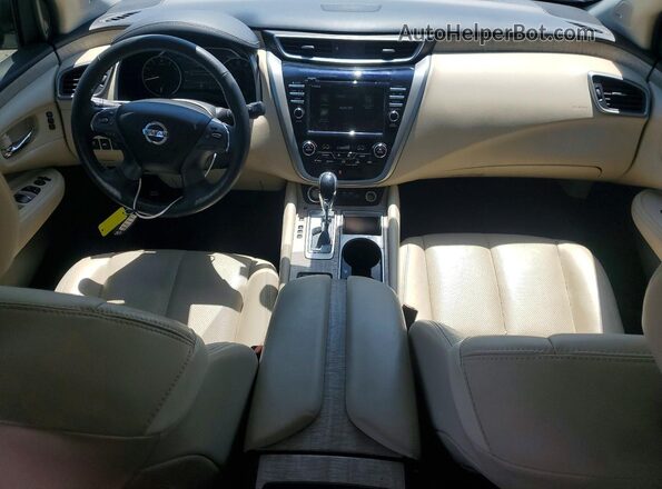 5N1AZ2CS6LN157960 2020 NISSAN MURANO White Widok deski rozdzielczej