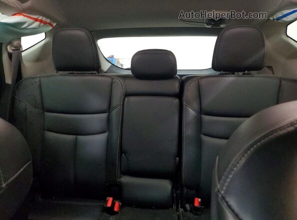 5N1AZ2CS7LN141346 2020 NISSAN MURANO Silver უკანა სავარძლების ხედი