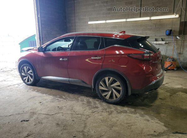 5N1AZ2CS8LN134308 2020 NISSAN MURANO Красный Задняя левая четверть