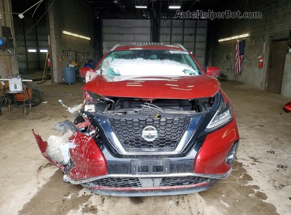 5N1AZ2CS8LN134308 2020 NISSAN MURANO Красный Вид спереди