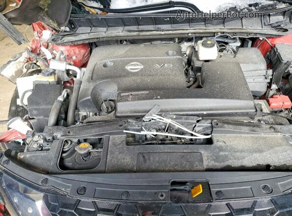 5N1AZ2CS8LN134308 2020 NISSAN MURANO Красный Вид подкапотного пространства