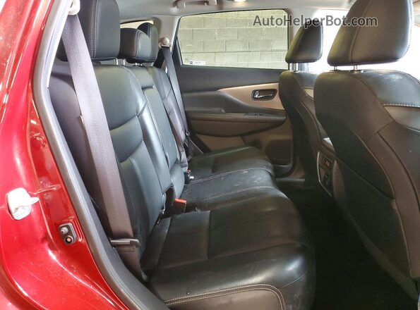 5N1AZ2CS8LN134308 2020 NISSAN MURANO Красный Вид задней части салона
