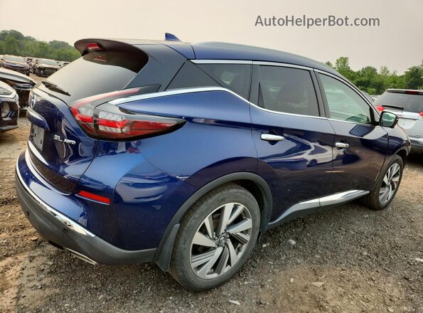 5N1AZ2CSXLN149540 2020 NISSAN MURANO Blue Trasero derecho