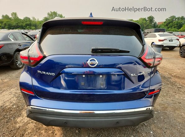 5N1AZ2CSXLN149540 2020 NISSAN MURANO Blue Vista trasera