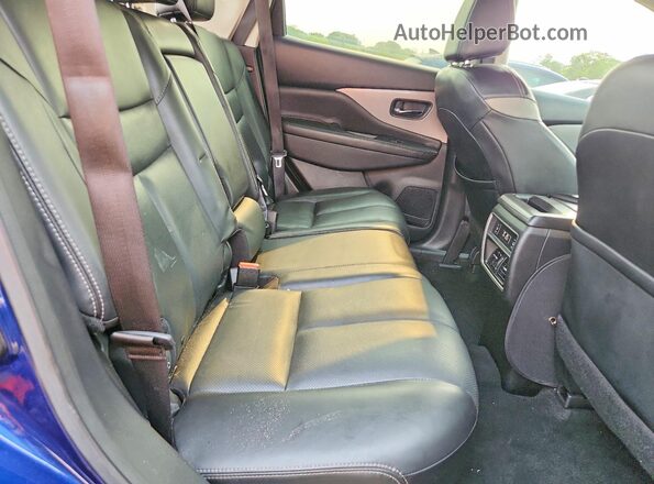 5N1AZ2CSXLN149540 2020 NISSAN MURANO Blue Vista interior trasera