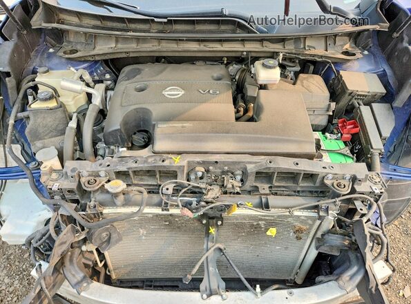 5N1AZ2CSXLN149540 2020 NISSAN MURANO Blue Vista del compartimento del motor