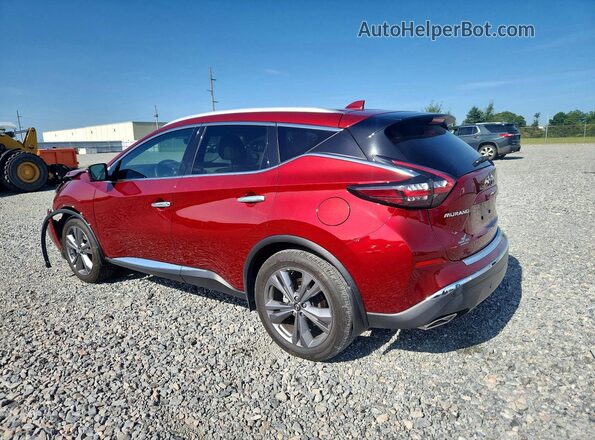 5N1AZ2DJ2RC122682 2024 NISSAN MURANO Red უკანა მარცხენა