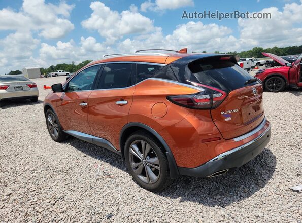 5N1AZ2DJ4MC103303 2021 NISSAN MURANO Оранжевый Задняя левая четверть