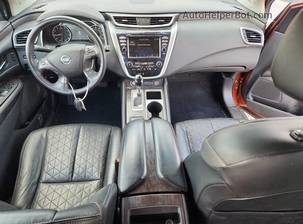 5N1AZ2DJ4MC103303 2021 NISSAN MURANO Оранжевый Вид панели приборов