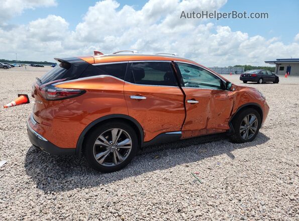 5N1AZ2DJ4MC103303 2021 NISSAN MURANO Оранжевый Задняя правая четверть