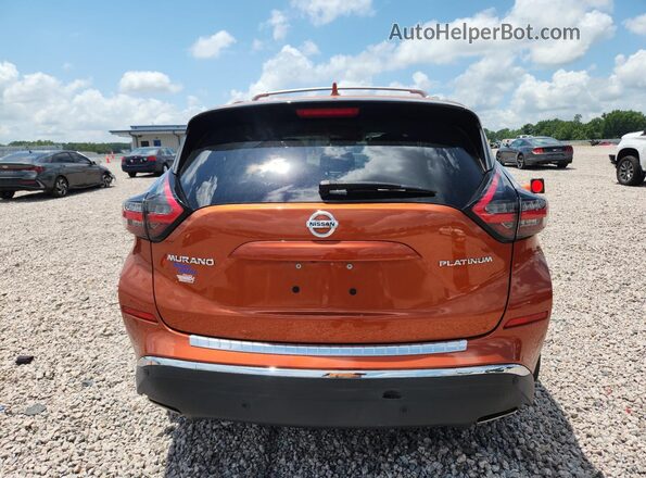 5N1AZ2DJ4MC103303 2021 NISSAN MURANO Оранжевый Вид сзади