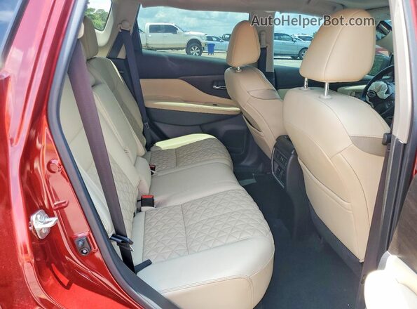 5N1AZ2DJ4MC105228 2021 NISSAN MURANO Темно-бордовый Вид задней части салона